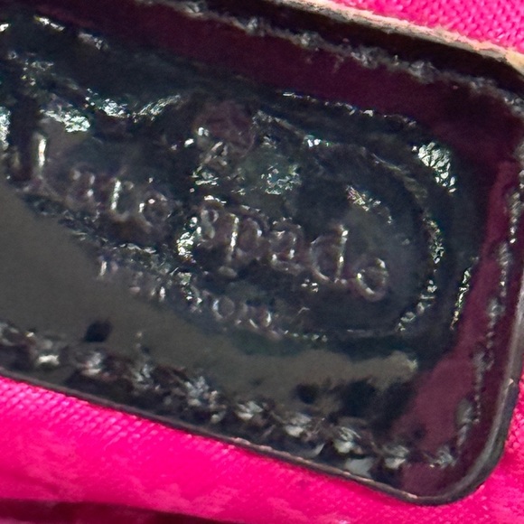 Kate Spade Amy Beale Crossbody or Shoulder Bag Black Patent Leather Zipper Close - Picture 7 of 8